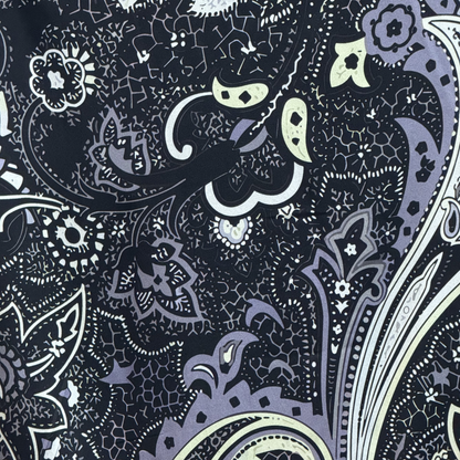 Gentleman's Collection Luxury Paisley Print Silk Shirt